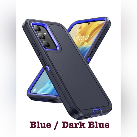 Shockproof Durable Hard Phone Case, 3 Layer Rugged Rubber Hybrid - Picture 2 of 10